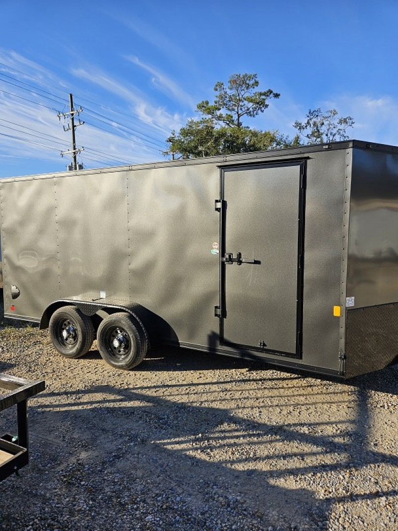 New 2025 Cargo Mate 16x7 TA Utility Trailer