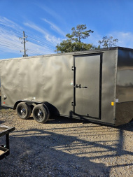 New 2025 Cargo Mate 16x7 TA Utility Trailer