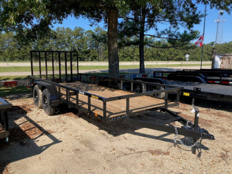 New 2024 Carry-On 6.4x16 GWPT1BRK Utility Trailer