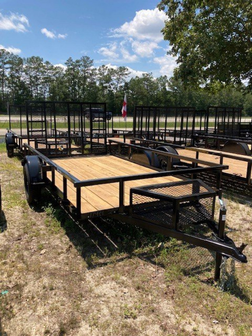 New 2024 Carry-On 6.4x12 GWPTLED Utility Trailer