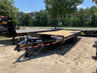 New 2024 Big Tex Trailers 8.5x22 14OT Deckover Tilt Trailer
