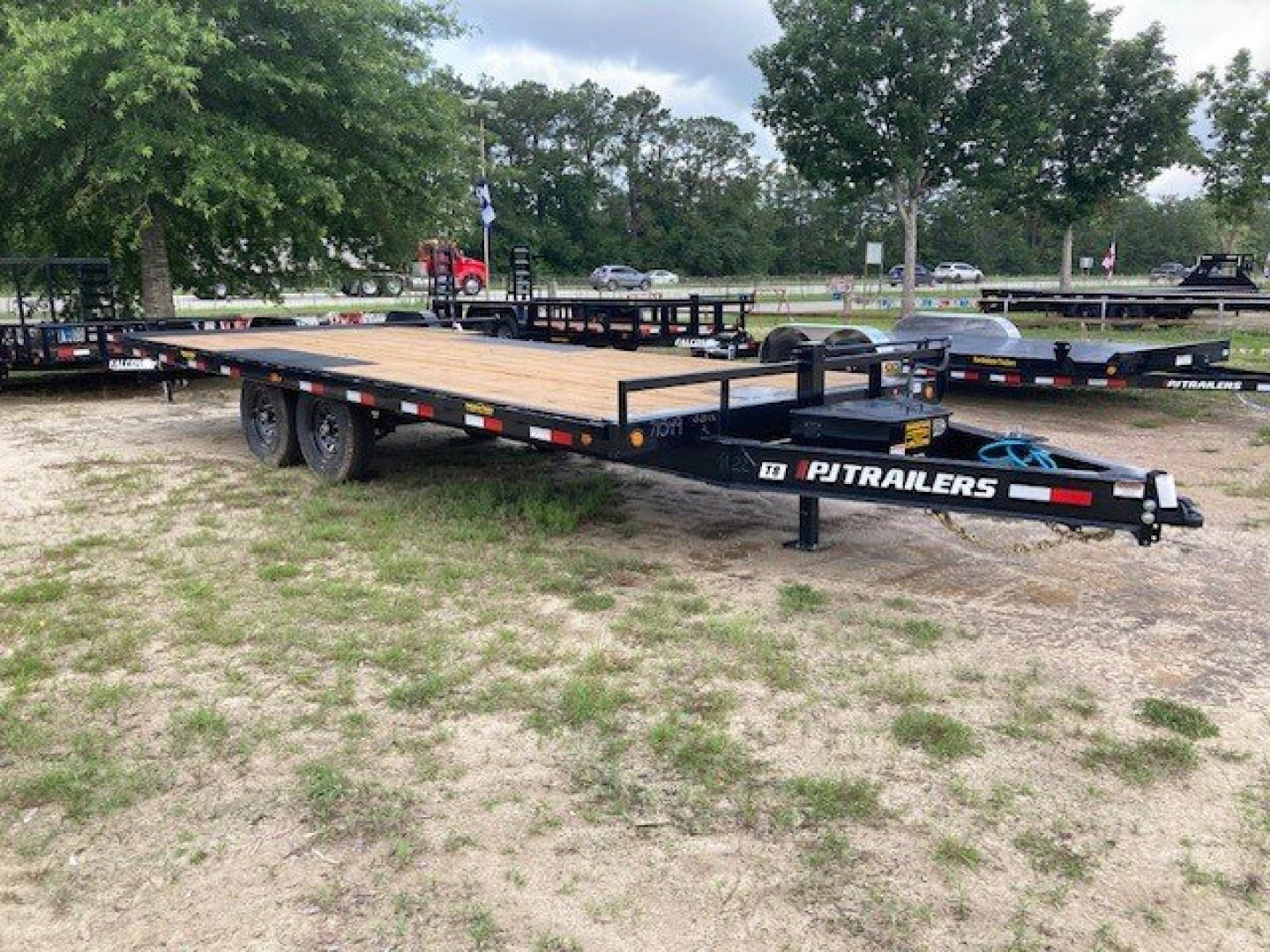 New 2024 PJ Trailers 8.5x22 Deckover Tilt Trailer