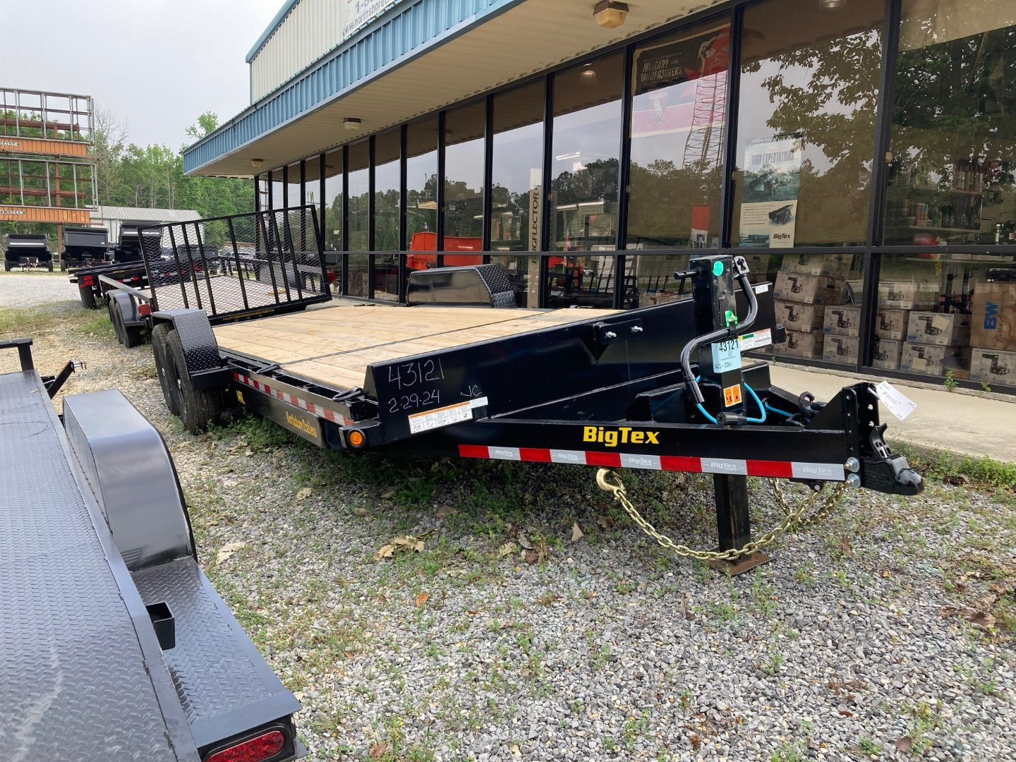 New 2024 Big Tex Trailers 6.10x16 14TL (6' stationary, 16' tilt)Tilt Trailer