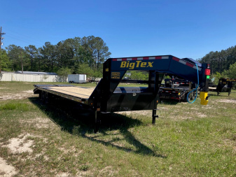 New 2024 Big Tex Trailers 8.5x25+5 14GN Equipment Trailer
