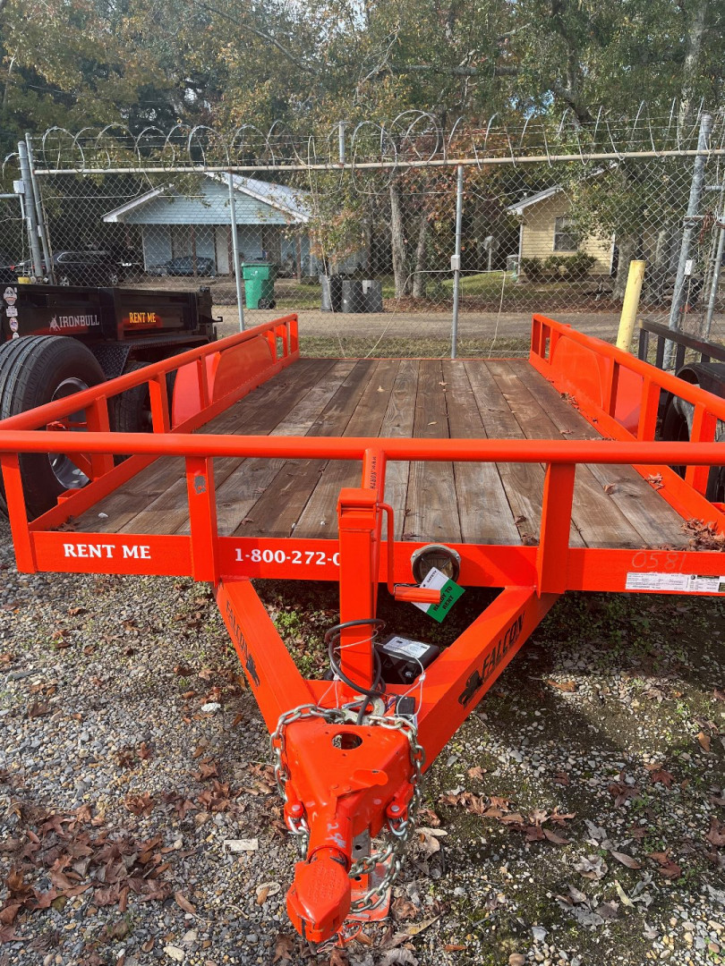New 2023 Falcon Trailers 6.10 X 16 Utility Trailer