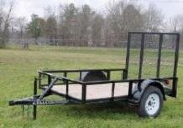 New 2023 Falcon Trailers 4' x 6' Single Axles Utility Trailer