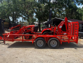 New RENTAL 2022 Kubota LA340 w/trailer Backhoes