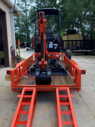 New RENTAL 2023 Kubota KX018-4 Mini-Excavator w/trailer for transport Backhoes