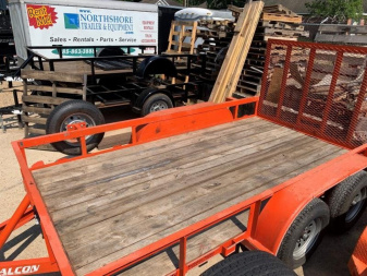 New 2022 Falcon Trailers 6.10x12 Utility Utility Trailer