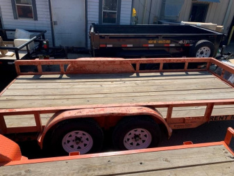 New 2016 Falcon Trailers 6.10x16 TA RENTAL Utility Trailer