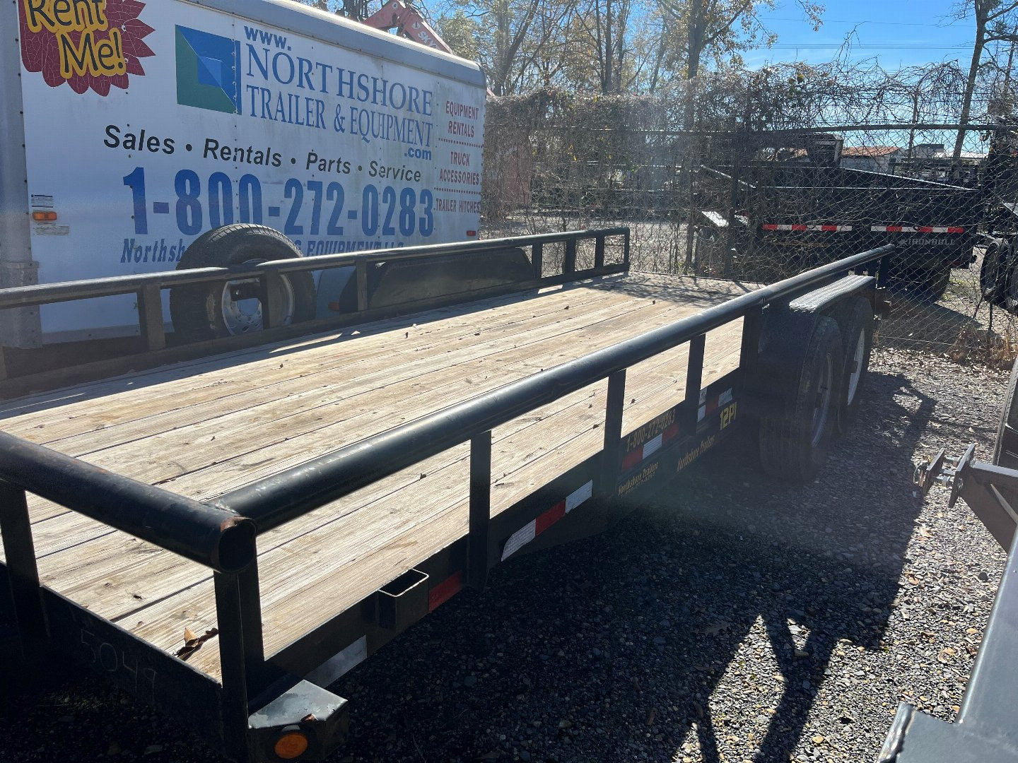 New RENTAL 6.10x20 Utility Trailer