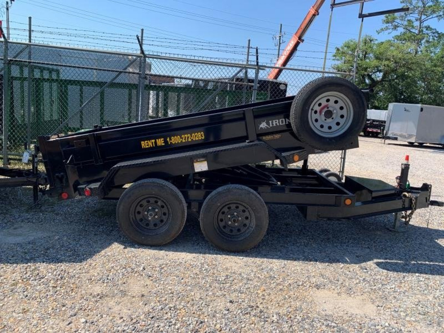 New RENTAL 5x10 DUMP Dump Trailer