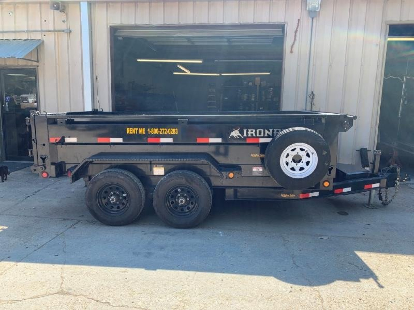 New RENTAL 6x12 Dump Trailer