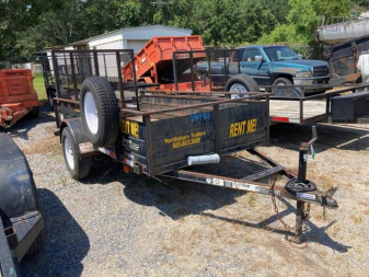 New RENTAL 5X10SSG Utility Trailer