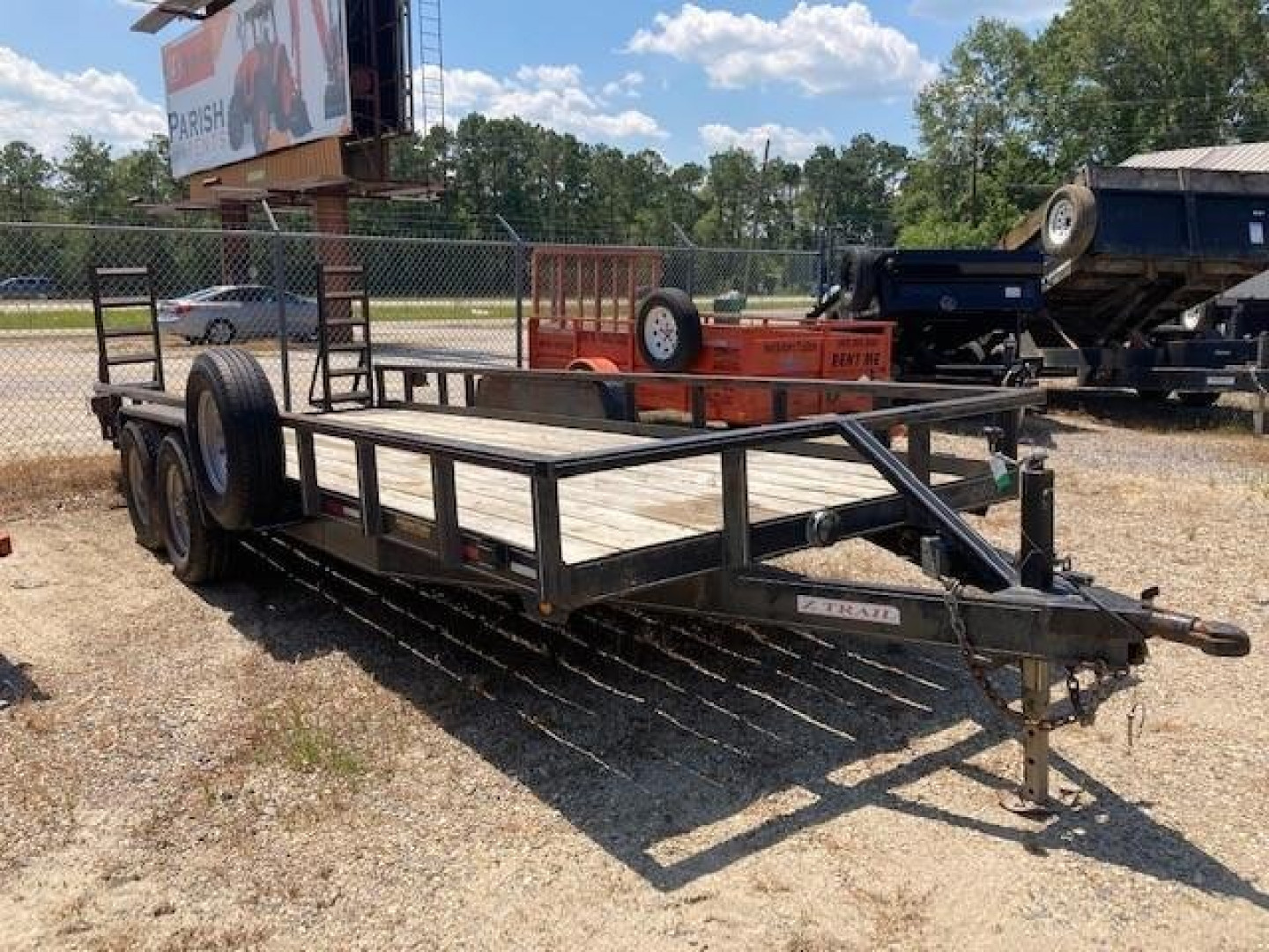 New RENTAL 6.10x20 Utility Trailer