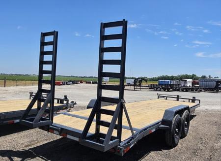 New 2026 JCE 22' x 6 in. Channel Equipment Trailer