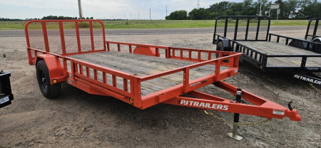 New 2025 PJ TRAILERS 14' x 83 in. Single Axle Channel Utility Trailer