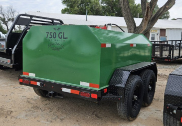 New 2025 JCE 750 GAL Fuel Tank Trailer