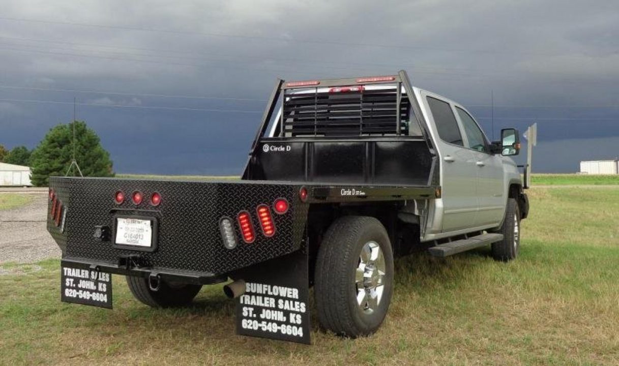 New 2025 CIRCLE D 7' x 8'6 SD Flatbed Truck Bed