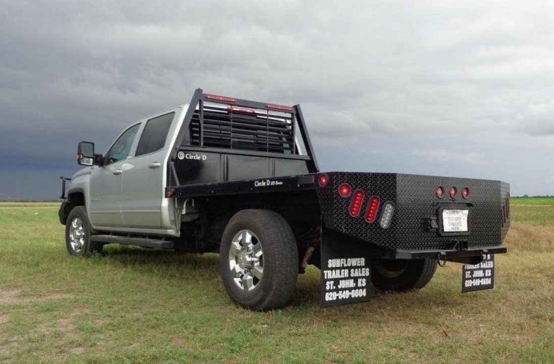 New 2025 CIRCLE D 7' x 8'6 SD Flatbed Truck Bed