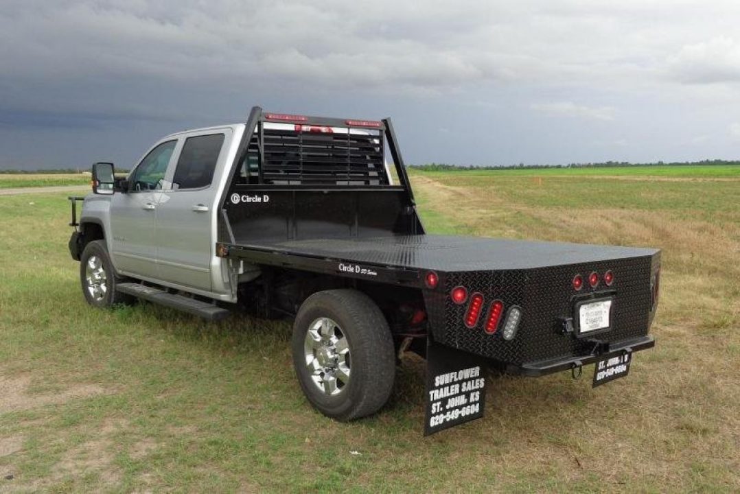 New 2025 CIRCLE D 7' x 8'6 SD Flatbed Truck Bed