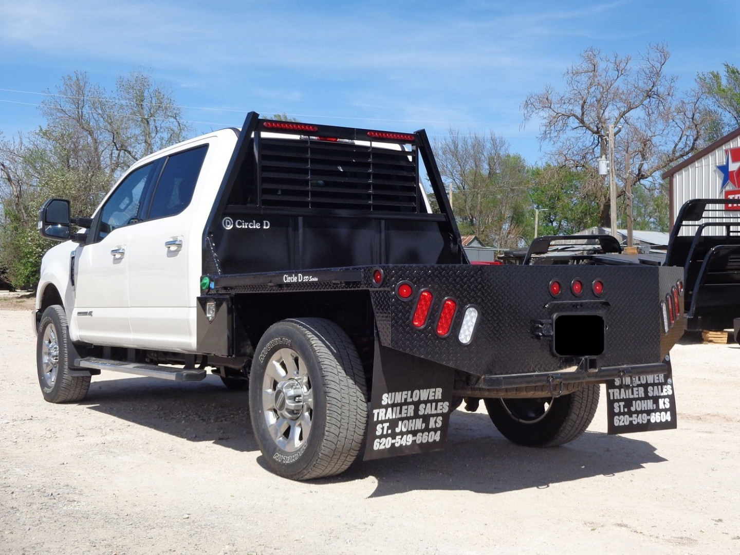 New 2025 CIRCLE D 7' x 7' SD Flatbed Truck Bed