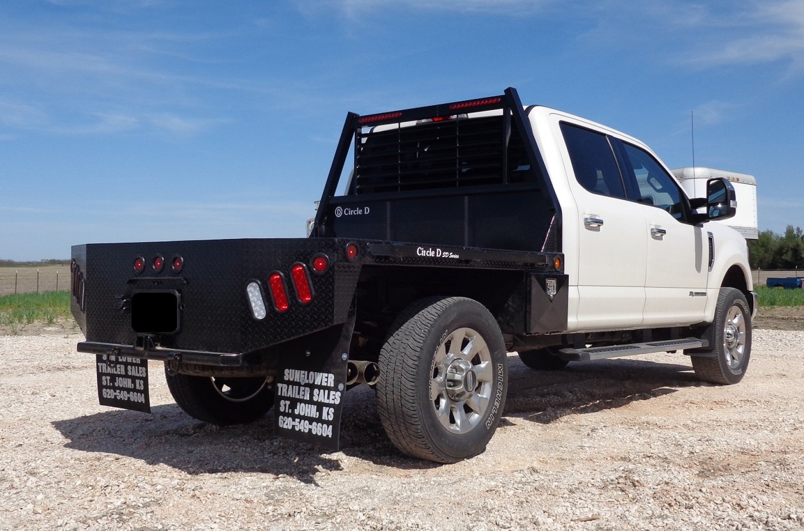 New 2025 CIRCLE D 7' x 7' SD Flatbed Truck Bed
