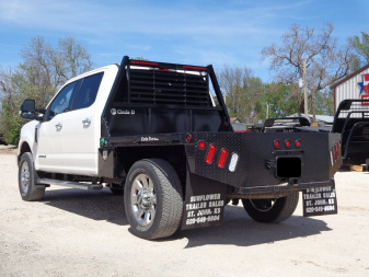 New 2025 CIRCLE D 7' x 7' SD Flatbed Truck Bed