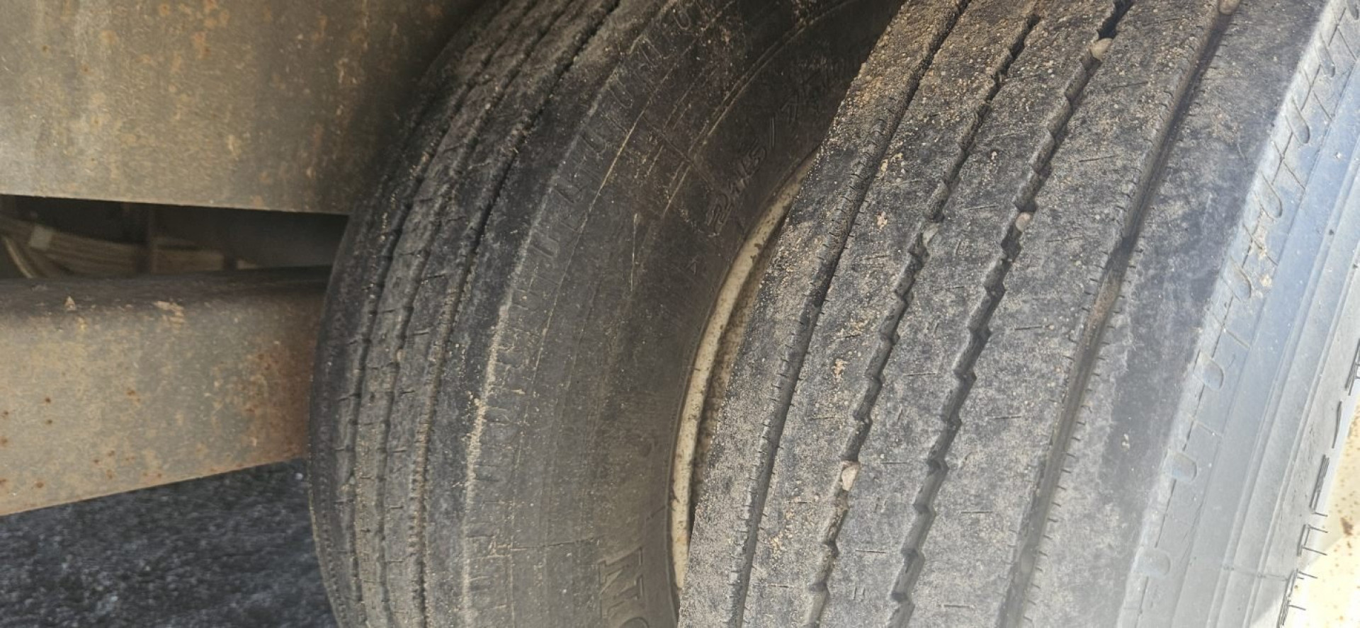 Used 2012 Belshe 96" x 25' Flatbed Trailer