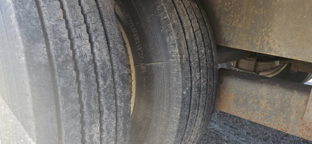 Used 2012 Belshe 96" x 25' Flatbed Trailer