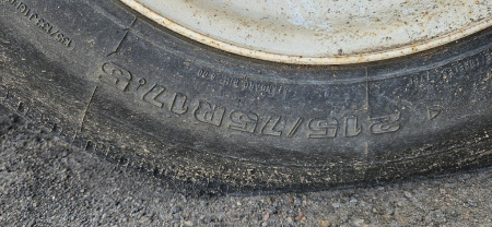 Used 2012 Belshe 96" x 25' Flatbed Trailer