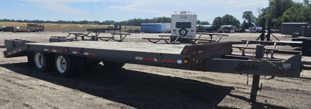 Used 2012 Belshe 96" x 25' Flatbed Trailer