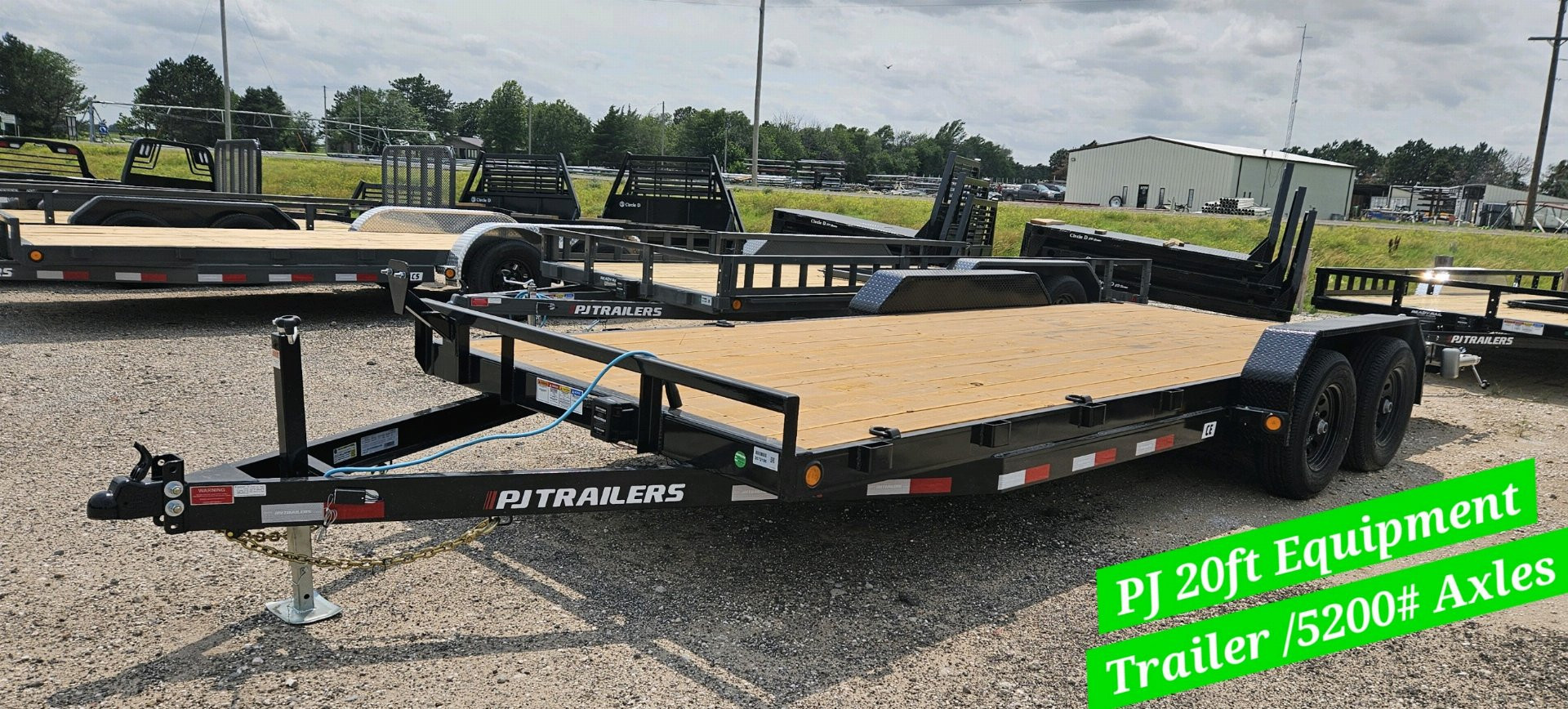 New 2026 PJ TRAILERS 83" x 20' 5 in. Channel (CE) Equipment Trailer