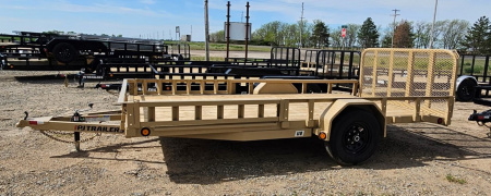 New 2025 PJ TRAILERS 14' x 83 in. Single 5200# Axle Channel Utility Trailer