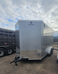New 2025 STALLION MANUFACTURING LLC 7' x 14' Cargo / Enclosed Trailer