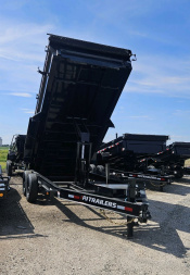 New 2025 PJ TRAILERS 83 in. x 16' Low Pro (DL) Dump Trailer