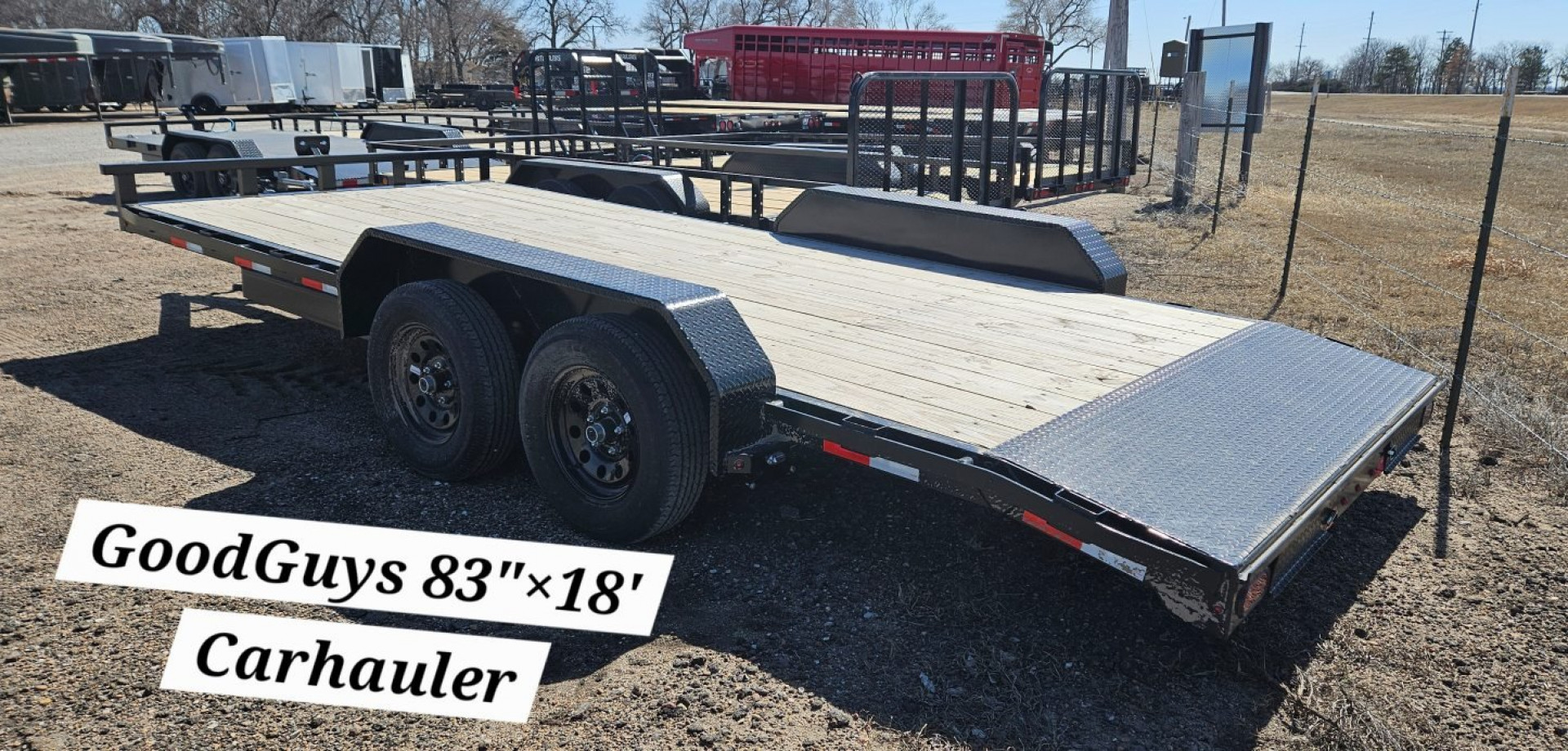 New 2025 Good Guys Trailers 83" x 18' Car Hauler