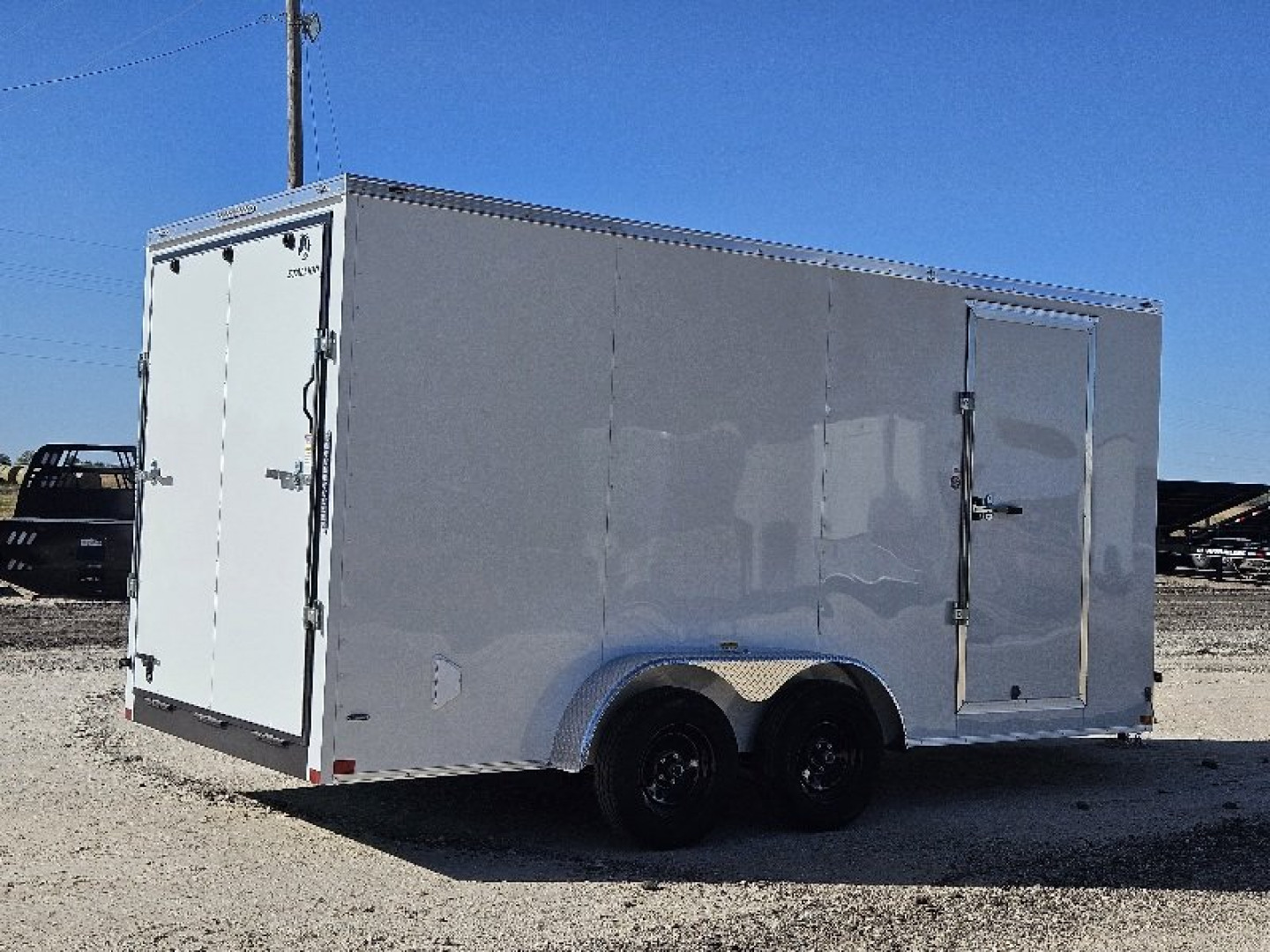 New 2025 STALLION MANUFACTURING LLC 7' x 16' Cargo / Enclosed Trailer
