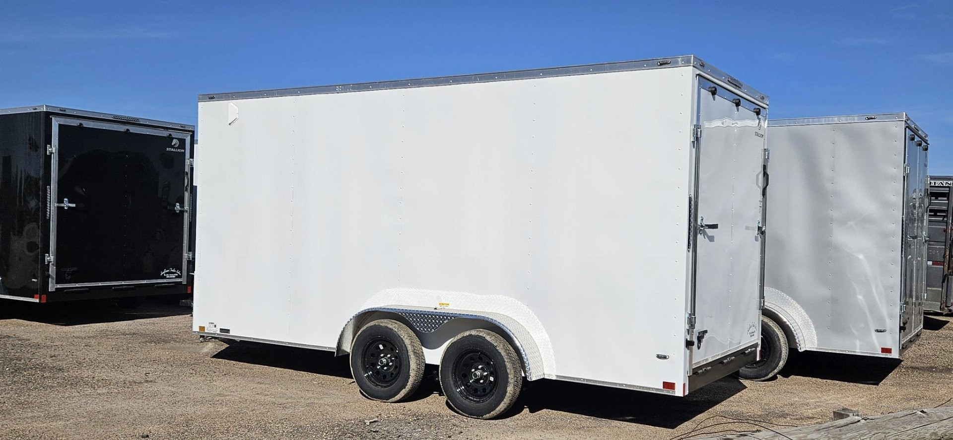 New 2025 STALLION MANUFACTURING LLC 7' x 16' Cargo / Enclosed Trailer