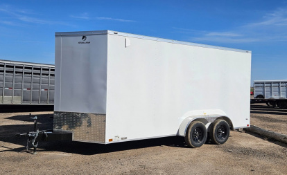 New 2025 STALLION MANUFACTURING LLC 7' x 16' Cargo / Enclosed Trailer
