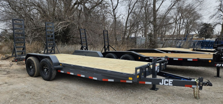 New 2025 JCE Trailers 20' x 6 in. Channel Equipment Trailer