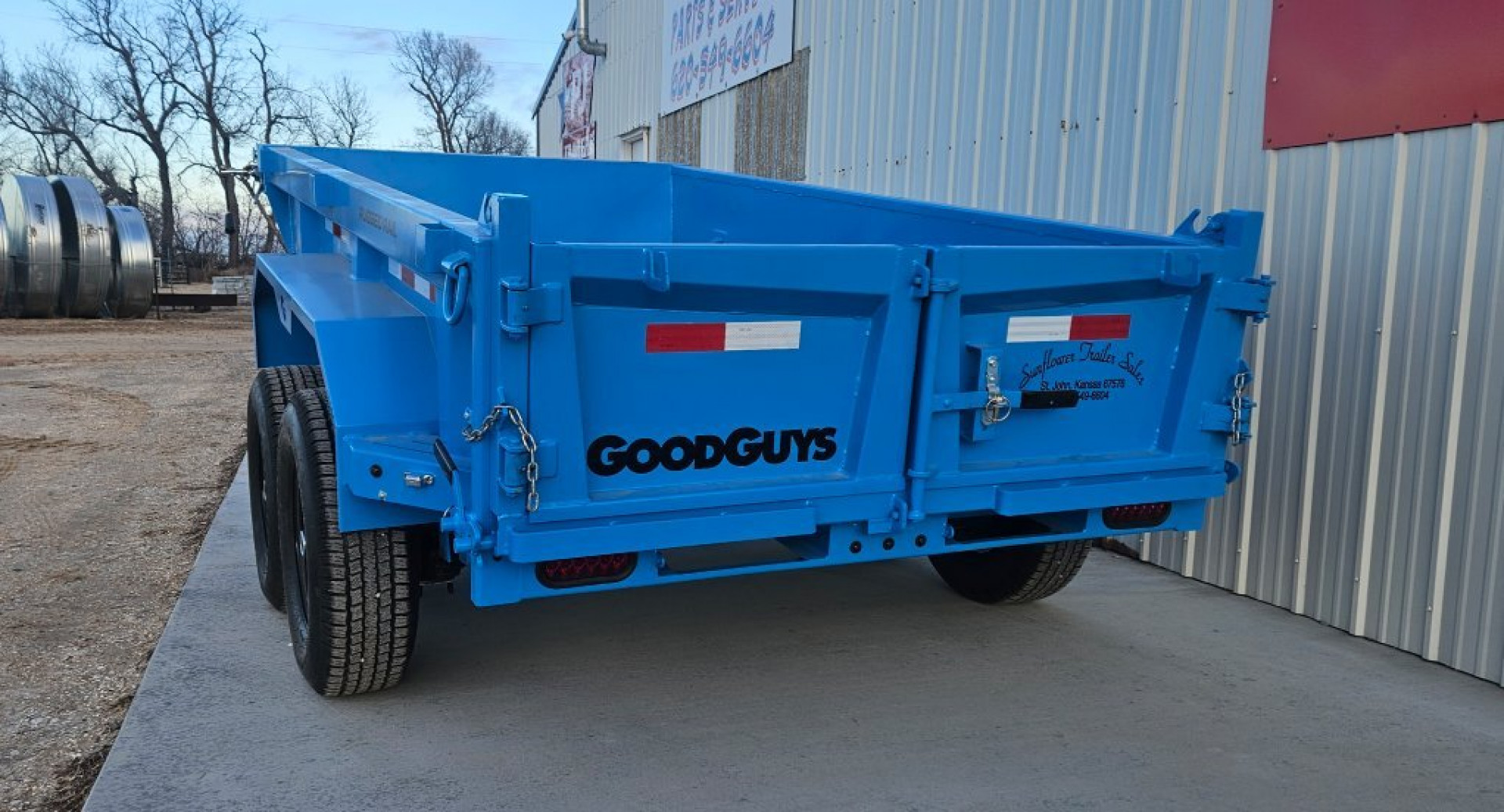 New 2025 GOOD GUYS TRAILERS 5' x 10' Low-Profile Dump Trailer w/5200# Axles