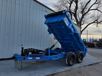 New 2025 GOOD GUYS TRAILERS 5' x 10' Low-Profile Dump Trailer w/5200# Axles