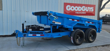 New 2025 GOOD GUYS TRAILERS 5' x 10' Low-Profile Dump Trailer w/5200# Axles