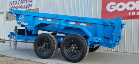 New 2025 GOOD GUYS TRAILERS 5' x 10' Low-Profile Dump Trailer w/5200# Axles