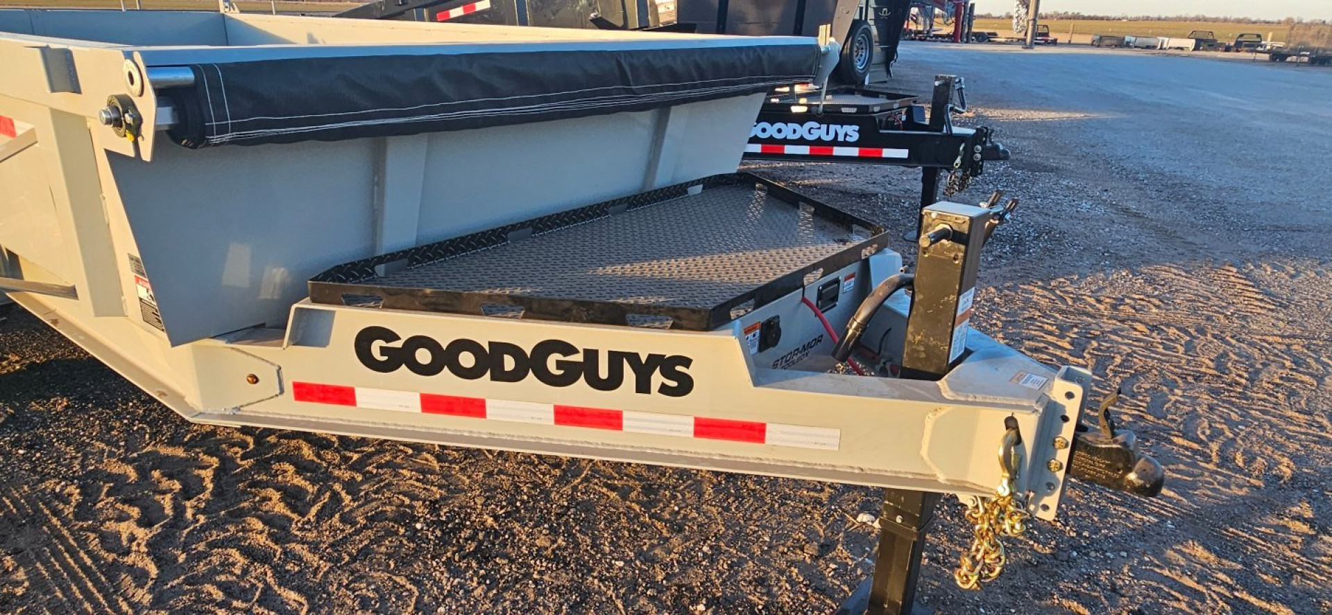New 2025 GOOD GUYS TRAILERS 83" x 14' Low-Profile Dump Trailer
