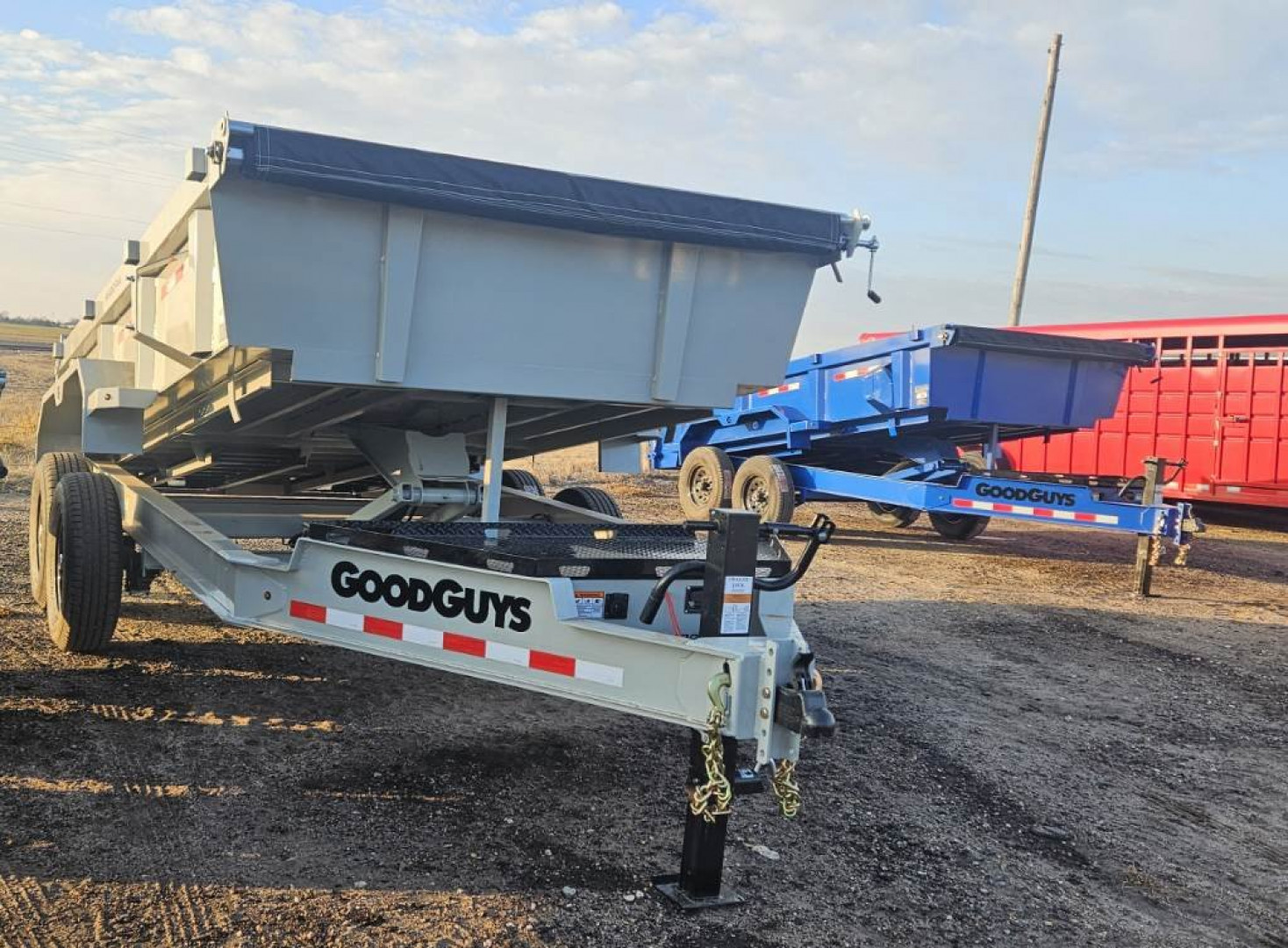 New 2025 GOOD GUYS TRAILERS 83" x 14' Low-Profile Dump Trailer