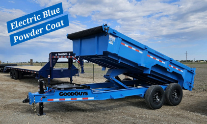 New 2025 GOOD GUYS TRAILERS 83" x 14' Low-Profile Dump Trailer