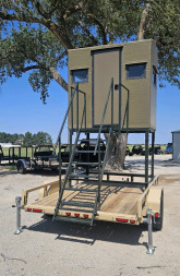 New 2025 PJ 77" x 10' Utility Trailer w/Blind & Tower