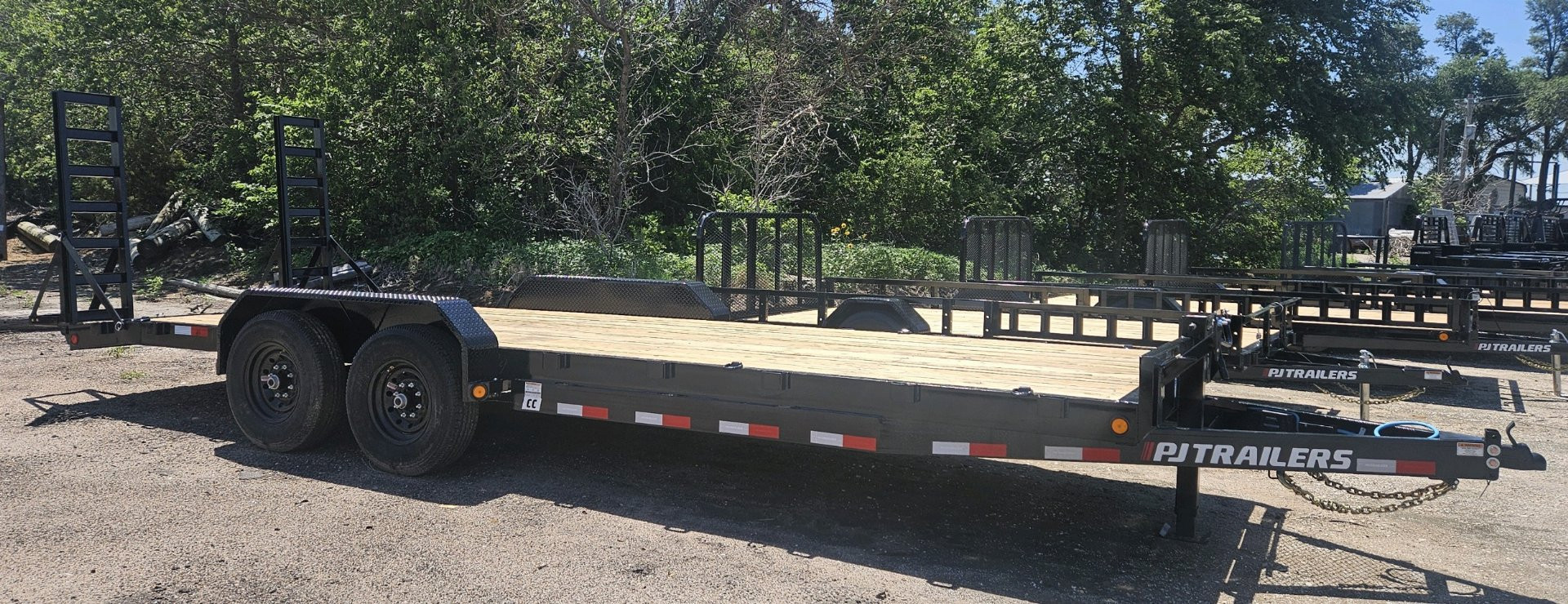 New 2025 PJ TRAILERS 22' x 6 in. Channel (CC) Equipment Trailer